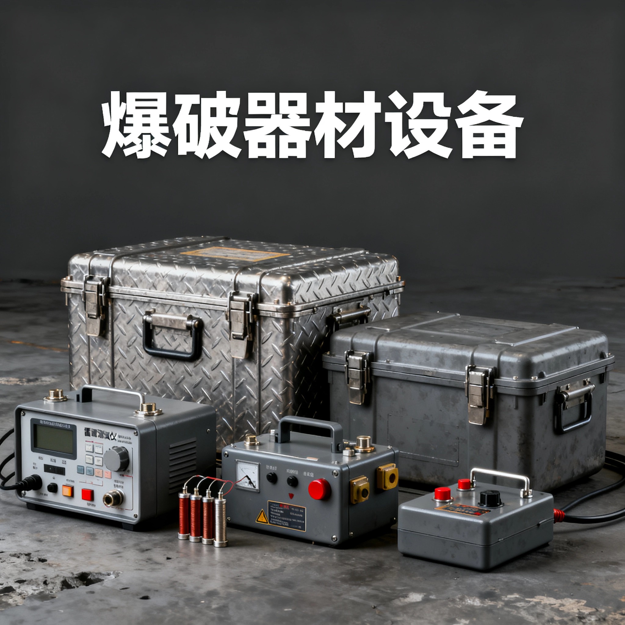 达尔罕茂明安联合爆破工程师的“兵器库”：常用器材一册通